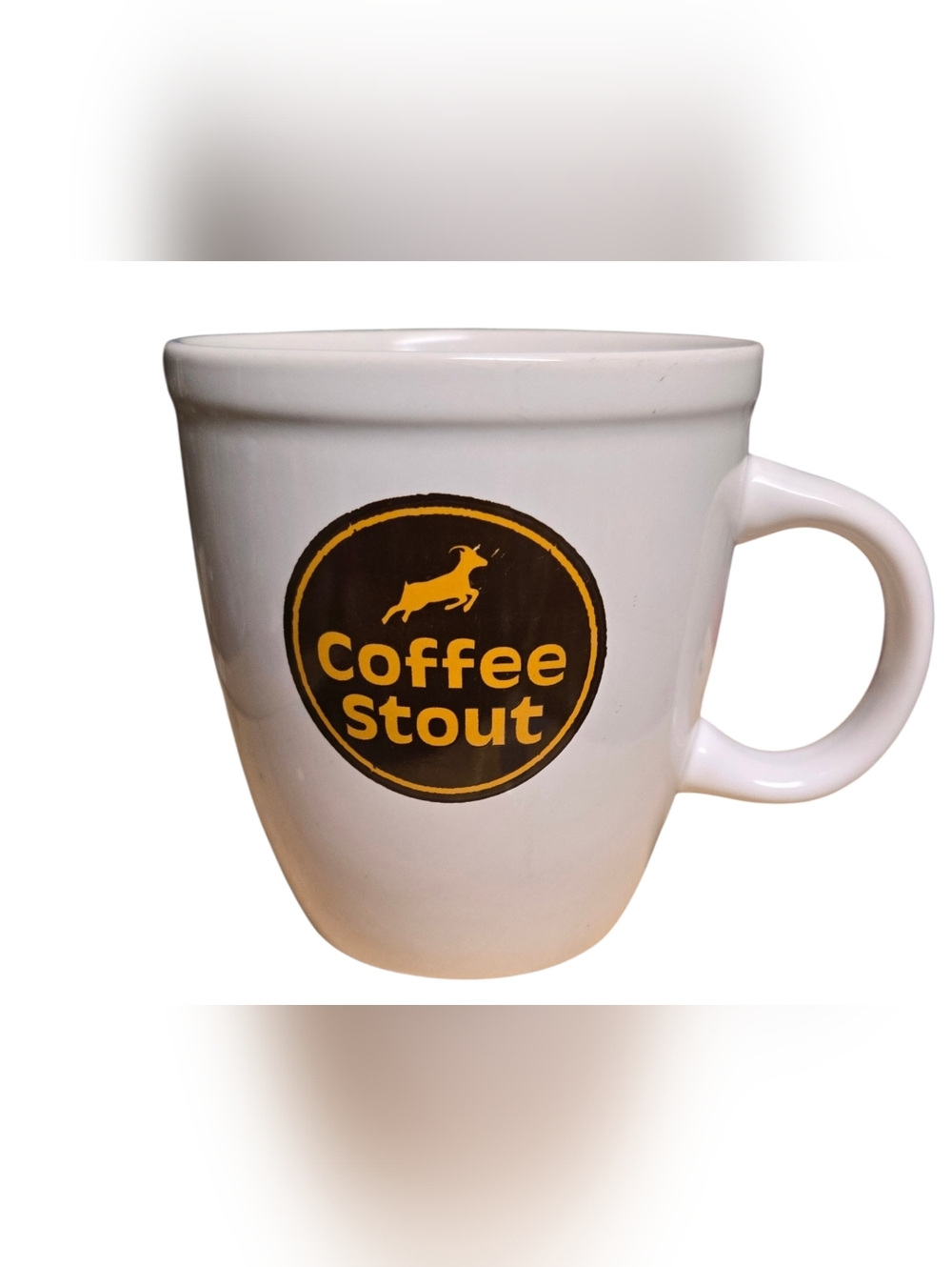 Schlafly Beer Coffee Stout branded collectible ceramic mug  St. Louis Mo